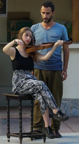 Q. López y N. Preto (Sarria) 2017 